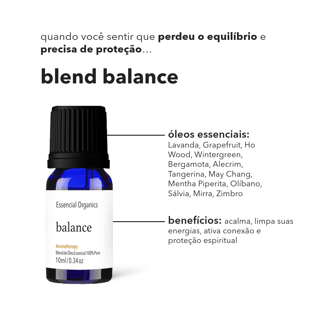 Blend Balance de Óleos Essenciais 10ml