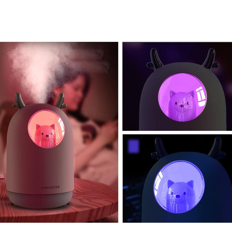 Humidificador Osito - Rosa Lavanda