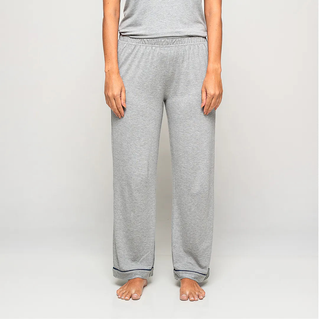 Pijama Feminino Durmais® (Camiseta Manga Curta + Calça)