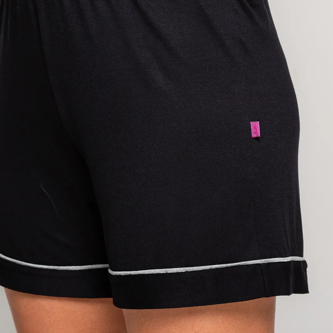 Pijama Feminino Durmais® (Camisa Manga Curta + Short)