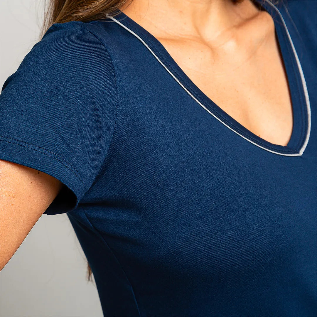 Pijama Feminino Durmais® (Camiseta Manga Curta + Short)